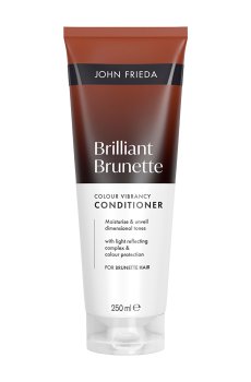 Увлажняющий кондиционер John Frieda Brilliant Brunette Colour Vibrancy Conditioner для защиты цвета темных волос, 250 мл
