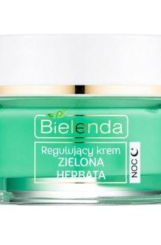 Ночной регулирующий крем для лица Bielenda Green Tea Regulating Night Face Cream Combination Skin Зеленый чай, 50 мл