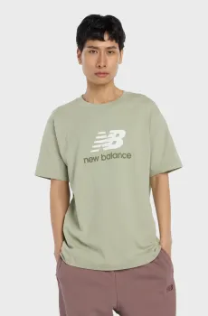 Мужская мятная футболка ATHLETICS LOGO Ментоловый M New Balance MT51500GAS