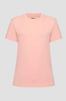 Женская персиковая футболка Розовый L Guess V5GI06.KCRZ1;C420