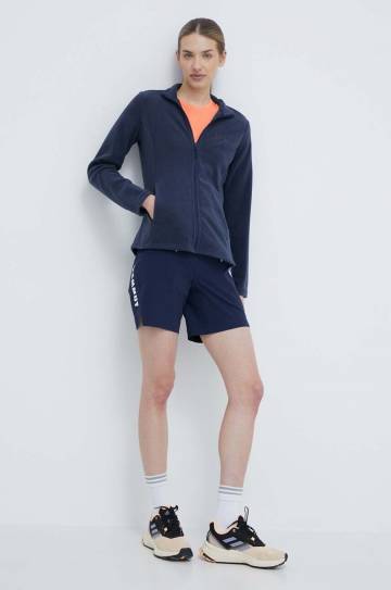 Спортивная кофта Jack Wolfskin Taunus цвет бирюзовый однотонная Спортивная кофта Jack Wolfskin Taunus цвет бирюзовый однотонная