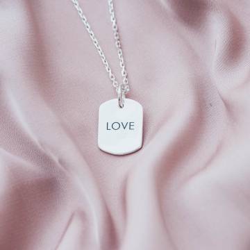 Серебряный кулон "LOVE" 133039l Серебряный кулон "LOVE" 133039l