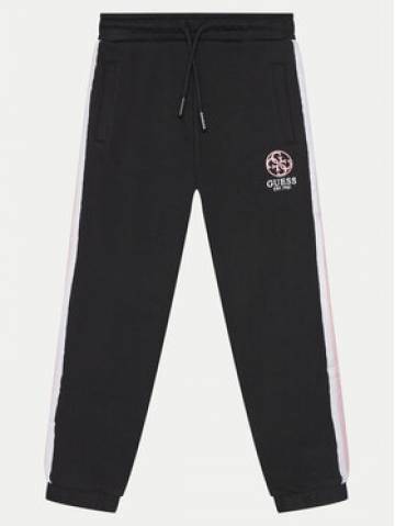 Guess Спортивні штани J5RQ11 KAD74 Чорний Regular Fit Guess Спортивні штани J5RQ11 KAD74 Чорний Regular Fit
