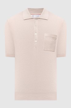 Бежевое поло