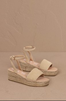 Замшевые сандалии Manebi Platforms With Strap