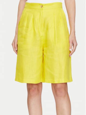 ViCOLO Шорти з тканини TB0788 Жовтий Relaxed Fit ViCOLO Шорти з тканини TB0788 Жовтий Relaxed Fit