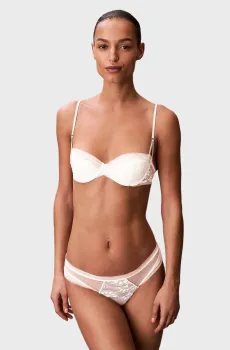 Женский белый бюстгальтер Белый 32B Calvin Klein LV00QF8630