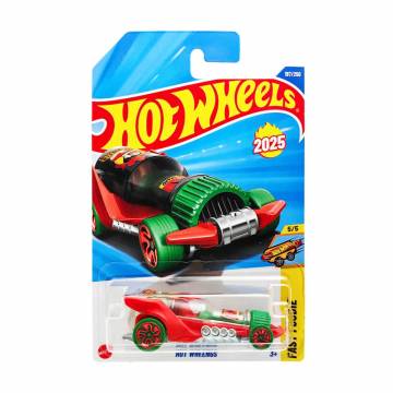 Базовый автомобиль Hot Wheels Hot Wheengs, красно-зеленый, от 3 лет, 11*3.5*11 см (5785)