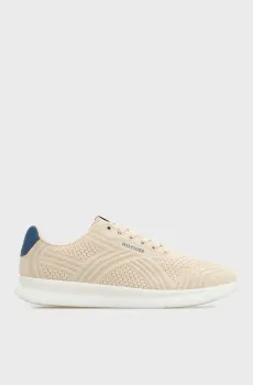 Мужские бежевые кроссовки RUNNER Бежевый 44 Tommy Hilfiger FM0FM05755