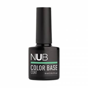 Каучуковая цветная база для гель-лака NUB Color Base Coat 09 Marine, 8 мл Каучуковая цветная база для гель-лака NUB Color Base Coat 09 Marine, 8 мл