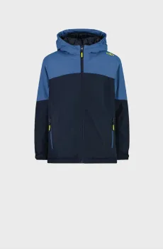 Детская темно-синяя куртка FIX HOOD FEEL WARM Синий 140 CMP 35Z1524-13NU