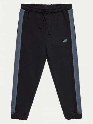 4F Спортивні штани 4FJWAW24TTROM759 Чорний Regular Fit 4F Спортивні штани 4FJWAW24TTROM759 Чорний Regular Fit