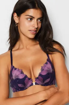 Женский фиолетовый бюстгальтер пуш-ап EXALTEE Фиолетовый 70C Etam 6547080