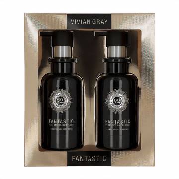Набор для рук Vivian Gray Fantastic Amberwood & Patchouli (крем-мыло, 300 мл + лосьон, 300 мл) Набор для рук Vivian Gray Fantastic Amberwood & Patchouli (крем-мыло, 300 мл + лосьон, 300 мл)