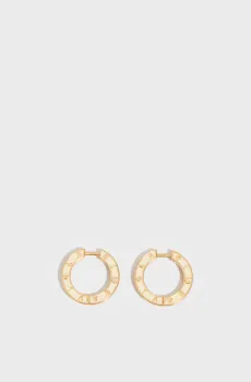 Женские золотистые серьги Золотой ONESIZE Bimba Y Lola 261BAA236.10070
