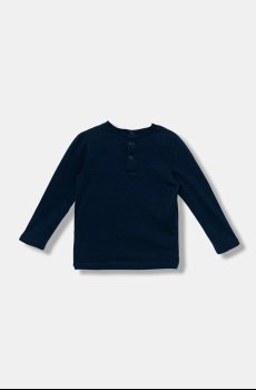 Хлопковый детский лонгслив Guess