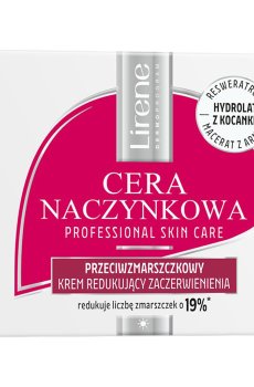 Крем Lirene Anti-Wrinkle Anti-Redness Cream для куперозной кожи лица, против морщин, 50 мл