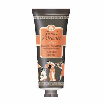 Парфюмированный крем для рук Tesori dOriente Lotus Flower And Shea Butter Цветок лотоса и масло ши, 75 мл Парфюмированный крем для рук Tesori dOriente Lotus Flower And Shea Butter Цветок лотоса и масло ши, 75 мл