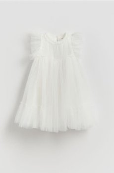 Reserved - Тюлева сукня - кремовий - 355IB-01X