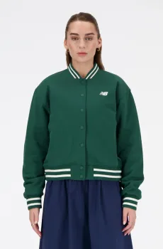 Женский зеленый бомбер Greatest Hits Зеленый M New Balance WJ41509NWG