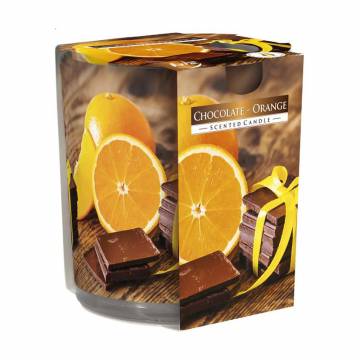 Ароматическая свеча Bispol Scented Candle Chocolate-Orange, 100 г (sn72S-54)