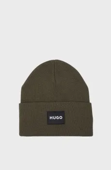 Мужская зеленая шапка Зеленый ONESIZE HUGO 50496012;345