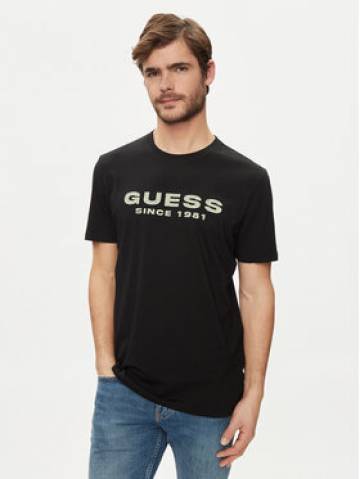 Guess Футболка M4GI61 J1314 Чорний Slim Fit Guess Футболка M4GI61 J1314 Чорний Slim Fit