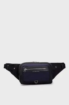 Мужская темно-синяя поясная сумка TH PREMIUM NYLON CROSSBODY Синий ONESIZE Tommy Hilfiger AM0AM12501