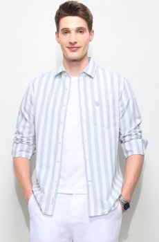 U.S. Polo Assn. Mens Vertical Striped Regular Fit Shirt
