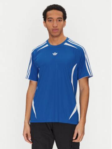 adidas Футболка adicolor Teamgeist JP1114 Голубий Loose Fit adidas Футболка adicolor Teamgeist JP1114 Голубий Loose Fit