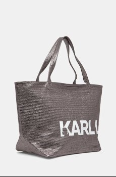 Хлопковая сумка Karl Lagerfeld