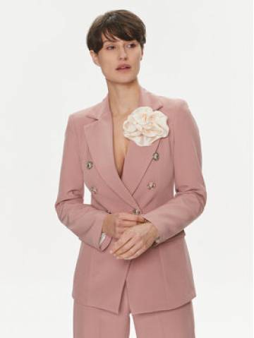 Maryley Піджак 24EB139/M13 Рожевий Regular Fit Maryley Піджак 24EB139/M13 Рожевий Regular Fit