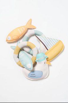 Набор детских игрушек для купания SunnyLife Dive Buddies Cotton Candy Multi 6 шт