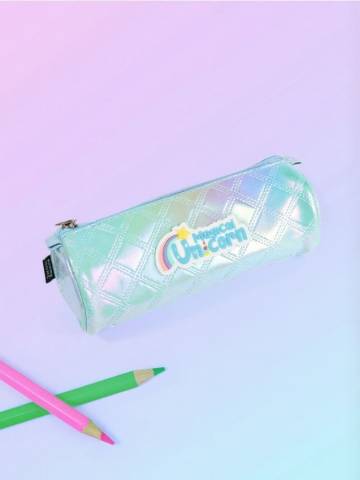 Пенал на замку - блакитний