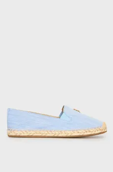 Женские голубые эспадрильи Голубой 39 Tommy Hilfiger FW0FW08539