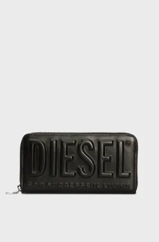 Мужской черный кожаный кошелек Черный ONESIZE Diesel X10006 PR818