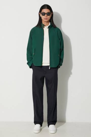 Куртка-бомбер Baracuta G4 Cloth мужская цвет зелёный переходная BRCPS1006 Куртка-бомбер Baracuta G4 Cloth мужская цвет зелёный переходная BRCPS1006