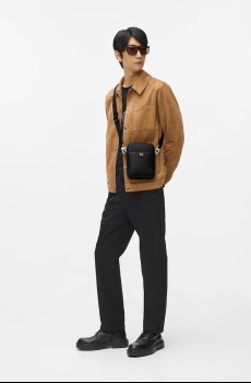 Кожаная сумка Karl Lagerfeld K/MONOGRAM