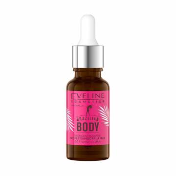 Автозагар для лица и тела 6 в 1 Eveline Cosmetics Brazilian Body, 18 мл Автозагар для лица и тела 6 в 1 Eveline Cosmetics Brazilian Body, 18 мл