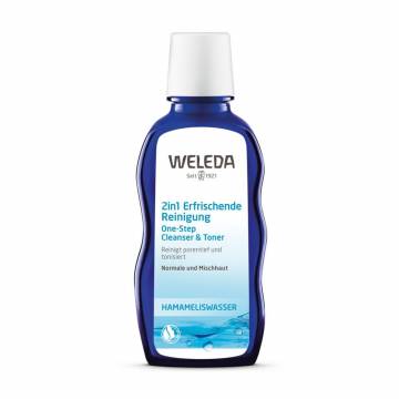 Очищающее и тонизирующее средство 2 в 1 для лица Weleda One Step Cleanser & Toner, 100 мл Очищающее и тонизирующее средство 2 в 1 для лица Weleda One Step Cleanser & Toner, 100 мл