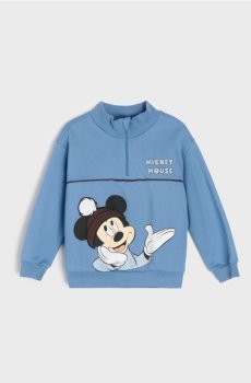 Кофта з коміром-стійкою та принтом Mickey Mouse - other