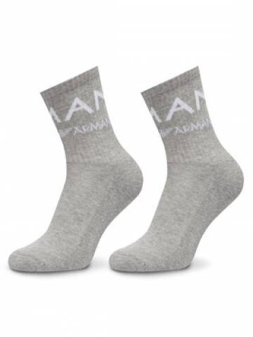 Emporio Armani Underwear Набір 2 пар високих жіночих шкарпеток 292303 4F227 00948 Сірий Emporio Armani Underwear Набір 2 пар високих жіночих шкарпеток 292303 4F227 00948 Сірий