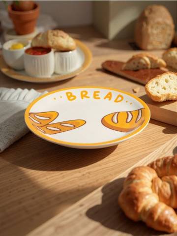 Тарілка - коричневий