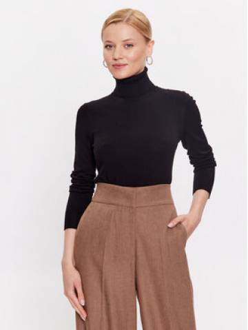 Liu Jo Гольф WF3126 MA18F Чорний Regular Fit Liu Jo Гольф WF3126 MA18F Чорний Regular Fit