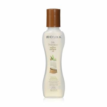 Жидкий шелк для волос Biosilk Silk Therapy With Organic Coconut Oil Leave In Treatment с кокосовым маслом, 67 мл Жидкий шелк для волос Biosilk Silk Therapy With Organic Coconut Oil Leave In Treatment с кокосовым маслом, 67 мл