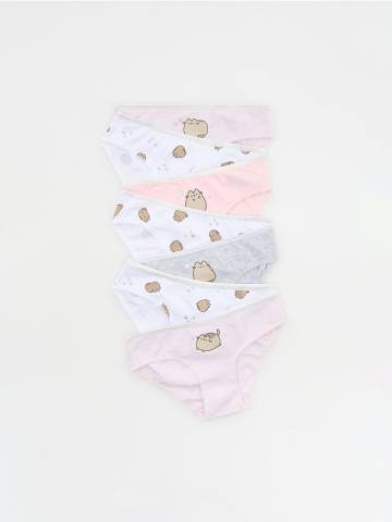 Reserved - Трусики Pusheen 7 шт. - пастельний рожевий - 139BO-03X Reserved - Трусики Pusheen 7 шт. - пастельний рожевий - 139BO-03X