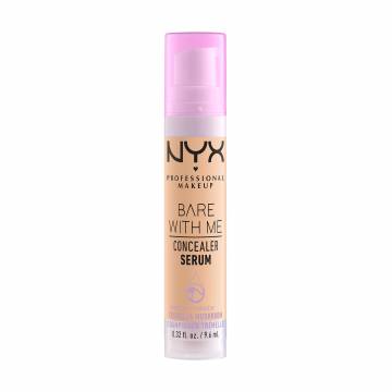 Консилер-сыворотка для лица NYX Professional Makeup Bare With Me Concealer Serum 04 Beige, 9.6 мл Консилер-сыворотка для лица NYX Professional Makeup Bare With Me Concealer Serum 04 Beige, 9.6 мл
