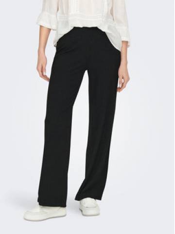 ONLY Штани з тканини 15202195 Чорний Wide Leg ONLY Штани з тканини 15202195 Чорний Wide Leg