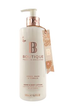 Лосьон для рук и тела Grace Cole Hand & Body Lotion Boutique Amber Musk & Vanilla, 500 мл