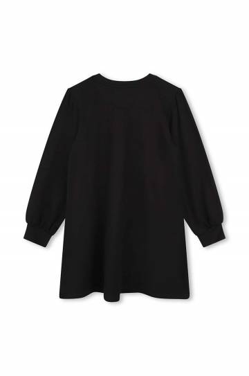 Детское платье BOSS цвет чёрный mini oversize J51108 Детское платье BOSS цвет чёрный mini oversize J51108